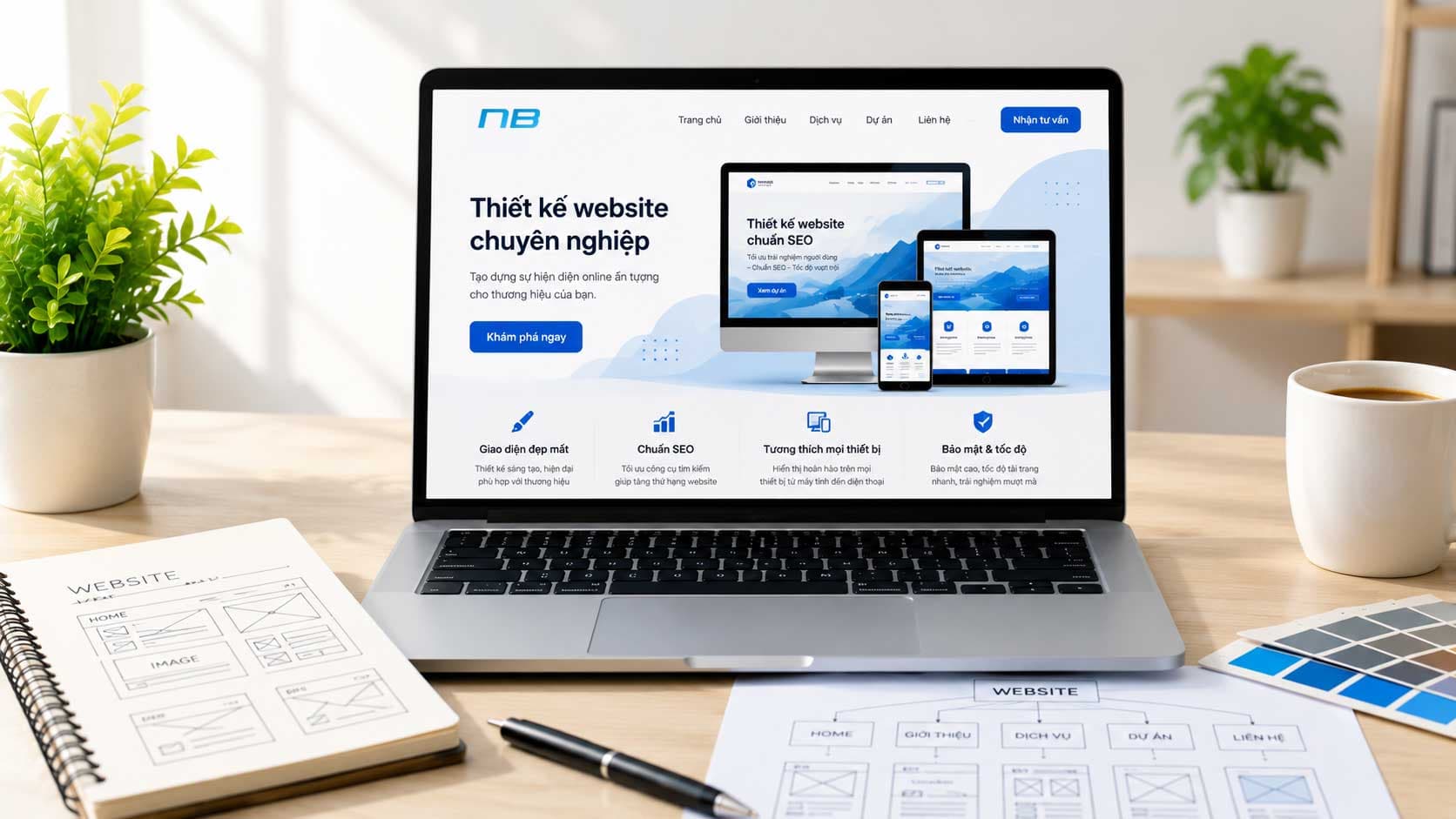 Website bán hàng và catalog